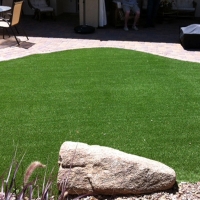 Faux Grass Tonopah, Arizona Cat Grass, Small Backyard Ideas