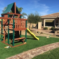 Grass Turf Cibecue, Arizona Athletic Playground, Backyard Makeover