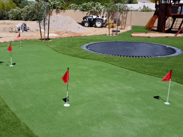 Faux Grass Catalina, Arizona How To Build A Putting Green, Backyards