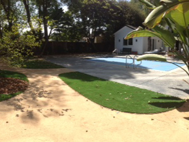 Faux Grass Picture Rocks, Arizona Landscaping, Backyard Designs