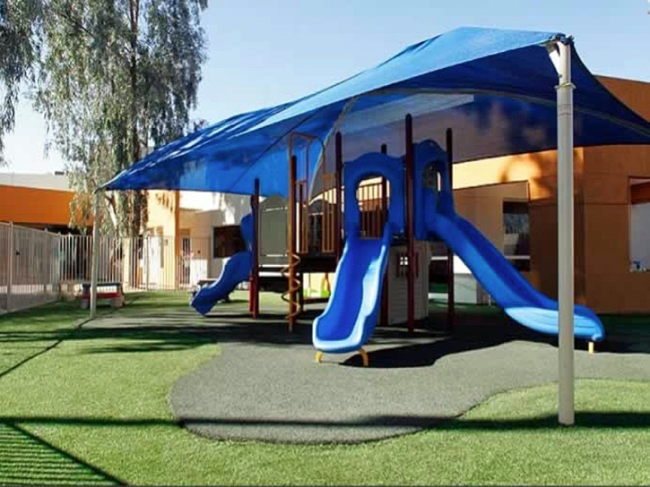 Grass Installation Santan, Arizona Upper Playground, Commercial Landscape